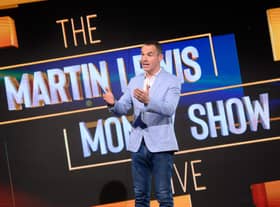 Martin Lewis pictured on set of The Martin Lewis Money Show