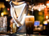 Guinness is a famous drink to have around St Patrick’s Day 