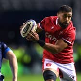 Wales No.8 Taulupe Faletau will win his 100th cap for Wales after being named in today's starting line-up against France