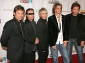 (L to R) Roger Taylor, Andy Taylor, Nick Rhodes, John Taylor and Simon Le Bon of Duran Duran in 2005