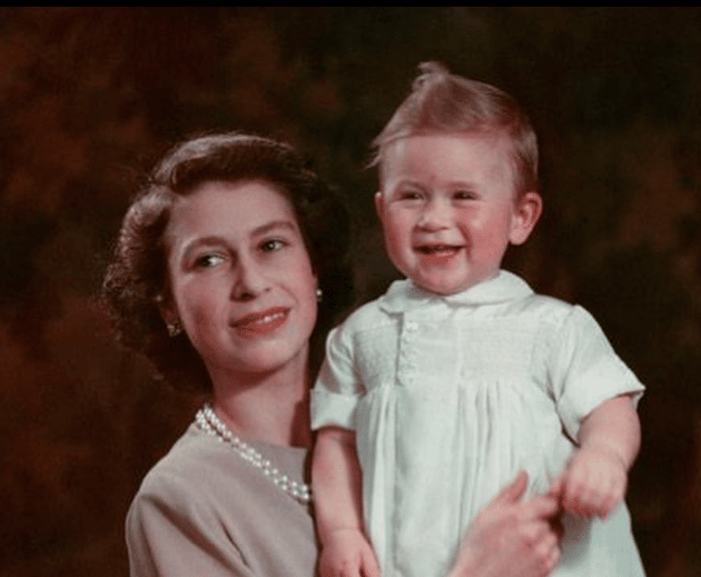 Queen Elizabeth and the then Prince Charles (Photo: Royal Collection Trust / © His Majesty King Charles III 2023)