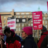 University staff go on strike today with more on the way as pay and pension dispute rages on (Photo by Martin Pope/Getty Images)