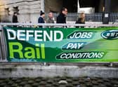 The RMT has been staging strike action at Network Rail since last July (Photo by Leon Neal/Getty Images)