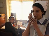 Ten Pound Poms: Michelle Keegan stars as stylish nurse in brand new BBC period drama - first look