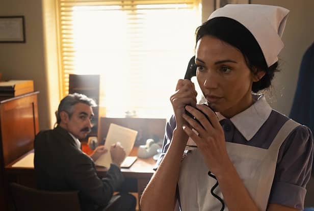 Ten Pound Poms: Michelle Keegan stars as stylish nurse in brand new BBC period drama - first look