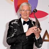 Paul O'Grady with the award for Factual Entertainment Programme during the National Television Awards held at The O2 Arena on January 22, 2019