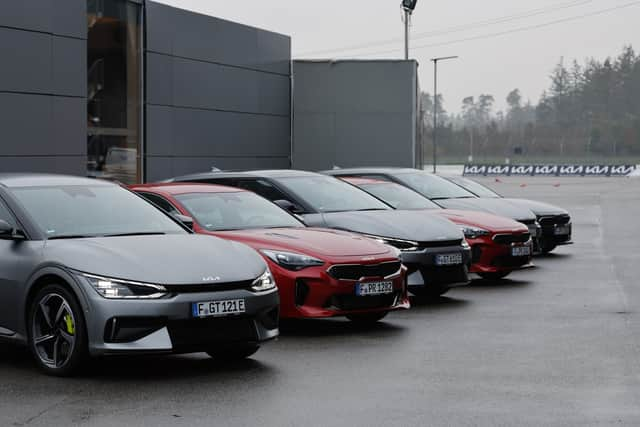 Old meets new in the Kia GT family (Photo: Kia)