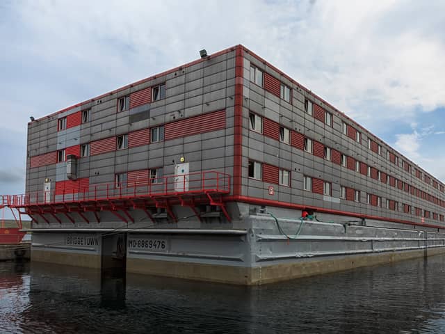 The Bibby Stockholm will house 500 people (Photo: Home Office)