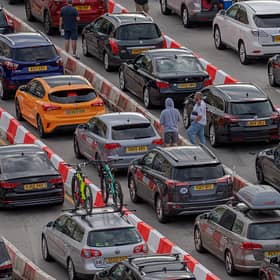 Traffic at Port of Dover (Photo by Stuart Brock/Anadolu Agency via Getty Images)