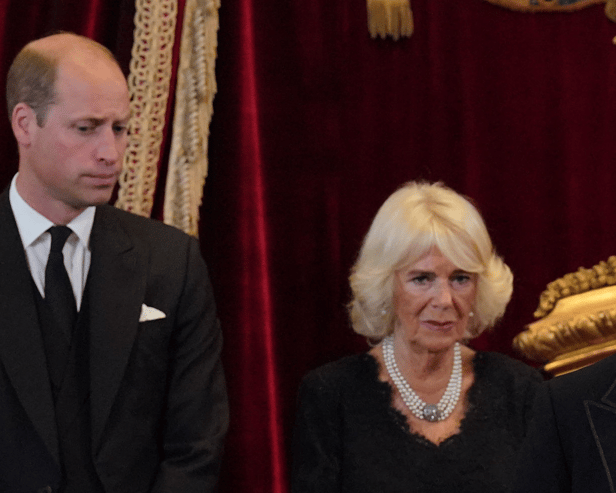 Tensions could turn frosty between Prince William and Queen Camilla if the ivory item is used at King Charles III’s coronation - Credit: Getty Images