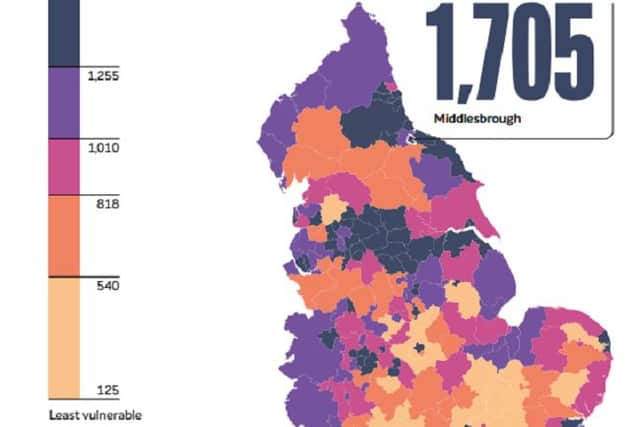CPP Cost of Living Vulnerability Index across England and Wales