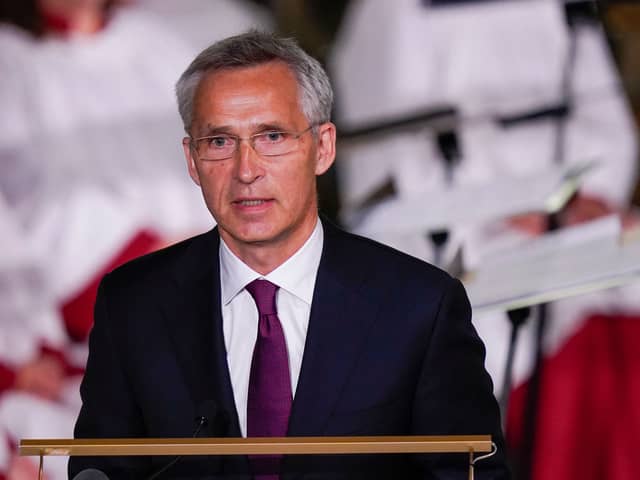 NATO countries reach ‘agreement’ for Ukraine to become member state says secretary general 
