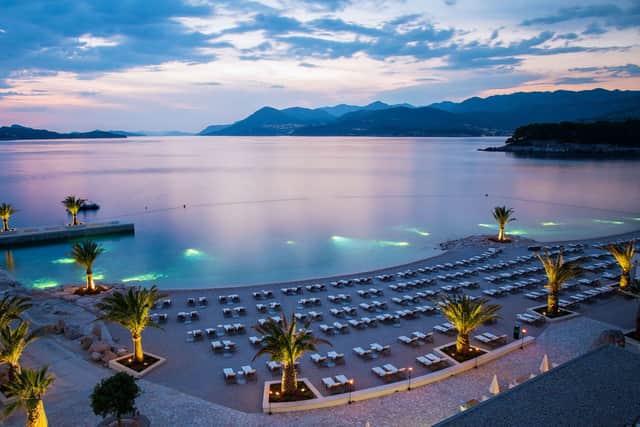 Coastal calm of Valamar President Hotel