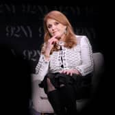 NEW YORK, NEW YORK - MARCH 06: Sarah Ferguson, Duchess of York speaks onstage at Sarah Ferguson, Duchess of York In Conversation With Samantha Barry at The 92nd Street Y New York, on March 06, 2023 in New York City. (Photo by Michael Loccisano/Getty Images)