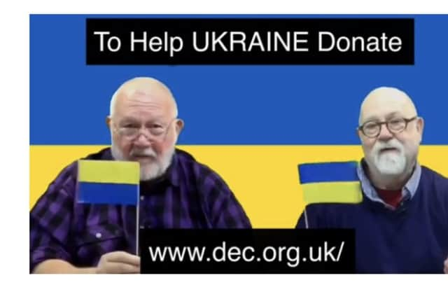 Barry and Alan urge you to support Ukranians