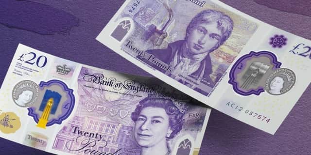 This what the new £20 note will look like (Photo: Bank of England)
