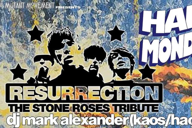 Resurrection: Stone Roses Tribute/Happy Mondaze/DJ Mark Alexander(Haçienda)
£14.75 · Leeds Irish Centre