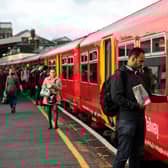 A Merseyrail train in the station. Image: Shutterstock