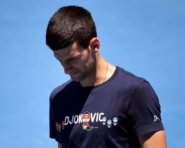 Novak Djokovic has lost a judicial review to have the cancellation of his Australian visa quashed following a hearing at the Federal Court of Australia (Photo: Getty Images)