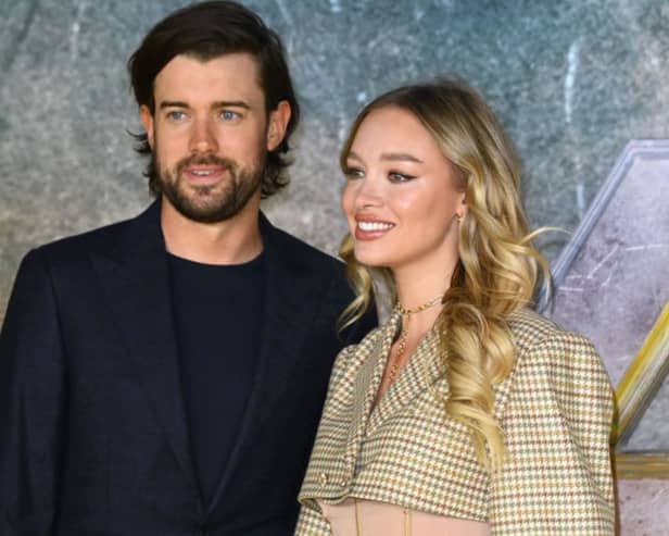 Jack Whitehall and Roxy Horner 