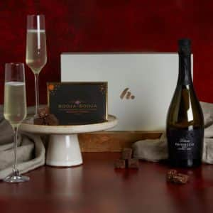 The Vegan Truffles and Prosecco Hamper (photo: Hampers)