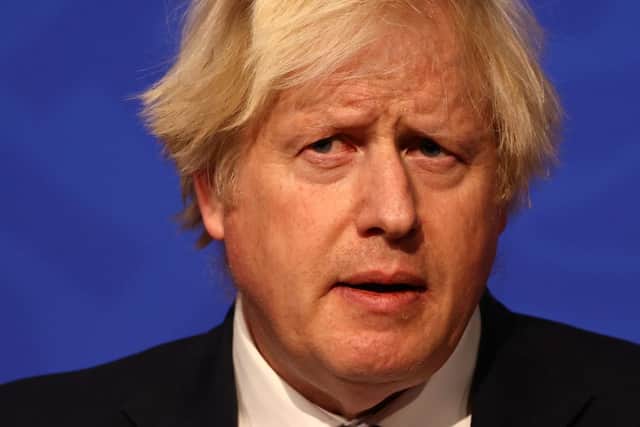 Boris Johnson faces a major rebellion of Tory MPs in the Commons when Plan B Covid legislation is debated and voted on next week (image: Getty Images)