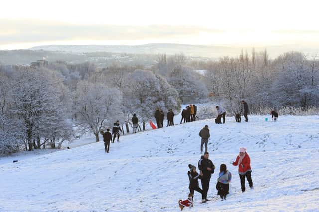 The weather in the UK of late has seen wintry conditions (Photo: LINDSEY PARNABY/AFP via Getty Images)