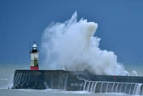 Storm Arwen is set to batter northeastern coastal parts of the UK, with a red weather warning in place for high winds. (Credit: Getty)