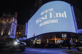 Londons West End, as the Christmas lights are switched-on across the whole district (photo: David Parry/PA Wire)