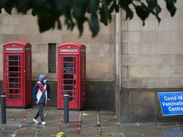Sajid Javid urges people to get booster jabs and prevent restrictions over Christmas  (Photo by Christopher Furlong/Getty Images)
