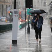 Wales and much of England will be showered by heavy rain and thunderstorms on Wednesday (20 October) (Photo: Getty Images)