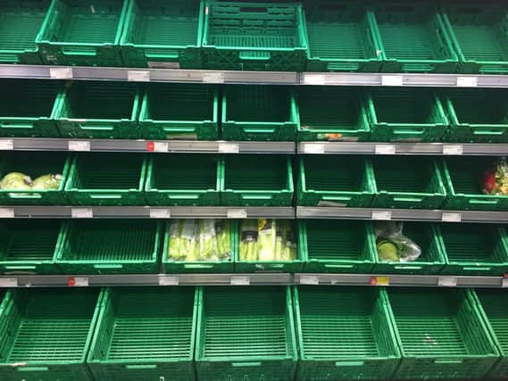 Supermarkets have been hit by shortages across the UK. (Photo: Shutterstock)