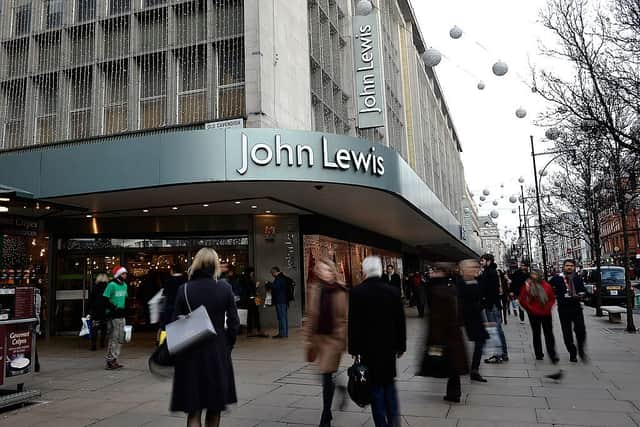 John Lewis is recruiting more than 7,000 temporary staff this Christmas (Photo: Getty Images)