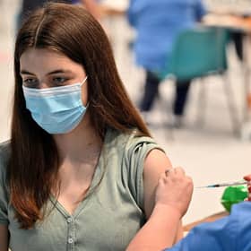 Parents of children aged 12 to 15 will be asked to give their consent if the jabs are approved for this age group (Photo: Getty Images)