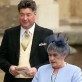 Michael Fawcett and guest attend the Service of Prayer and Dedication following the marriage of TRH Prince Charles and The Duchess Of Cornwall, Camilla Parker Bowles at Windsor Castle in 2005 (Photo: Dave Hogan/Getty Images)