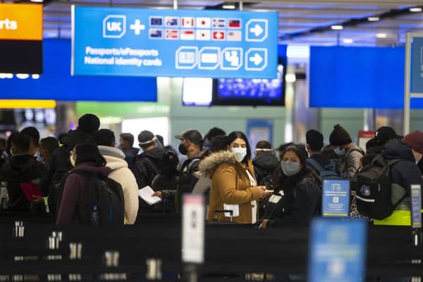 Travellers faced queues of up to three hours (Photo: Getty Images)