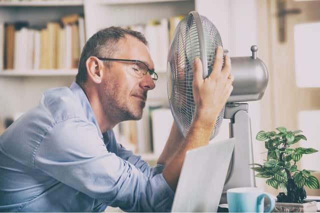 Portable fans can be the lifesaver for many office workers during the summer (Photo: Shutterstock)