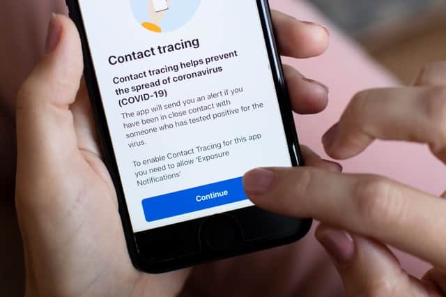 The app was made available to download in England and Wales in September 2020 (Photo: Dan Kitwood/Getty Images)