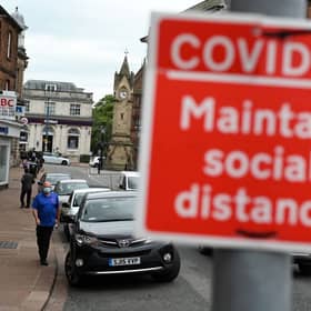 Mask wearing and social distancing measures will end as part of the lifting of lockdown restrictions in England on 19 July, reports have suggested (Photo: OLI SCARFF/AFP via Getty Images)