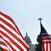 US flags are flown all over America, as people celebrate Independence Day on July 4 (Picture: Getty Images)