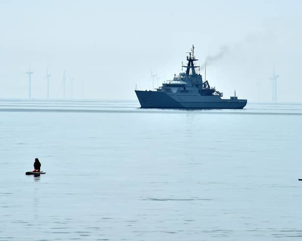 HMS Severn is one of the Royal Navy shops being deploying to Jersey to conduct maritime security patrols (Getty Images)