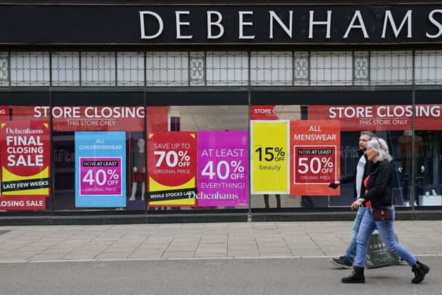 Debenhams announces full list of stores reopening in England and Wales for ‘incredible’ closing down sale - with up to 70% off (Photo by ADRIAN DENNIS/AFP via Getty Images)