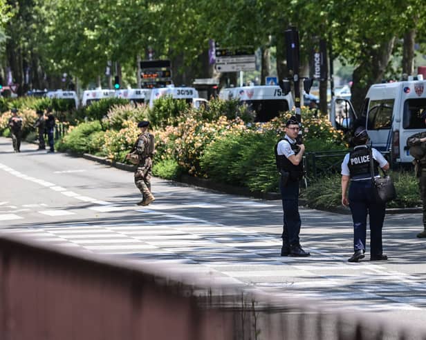 A three year old British girl is thought to be among those stabbed in the knife attack
