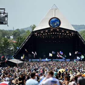 Glastonbury’s iconic Pyramid Stage