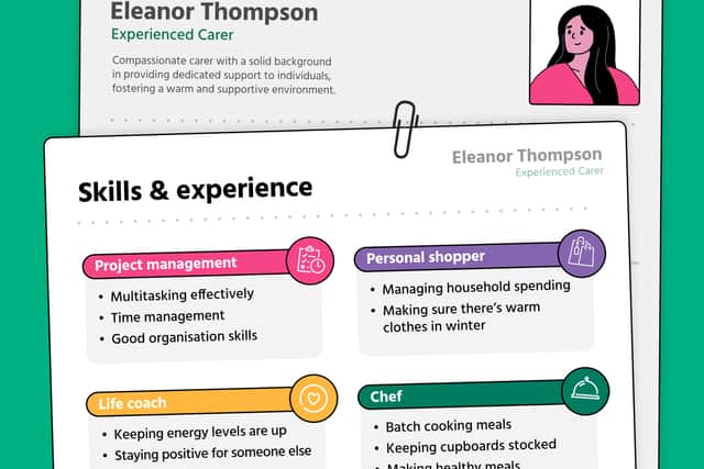 Carer's Skills & Experience