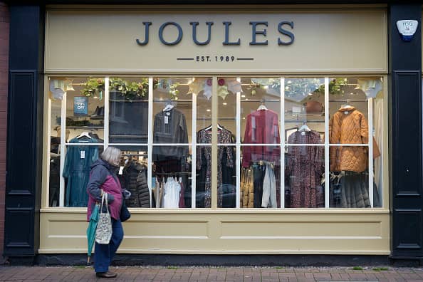 Joules, which collapsed into administration last year, still owes £100 million.   (Photo by Christopher Furlong/Getty Images)