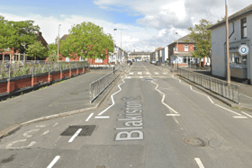 The boy was walking down Blakiston Street towards the junction of North Albion Street on Friday evening (July 6) at around 7:30pm when the suspect approached him. 