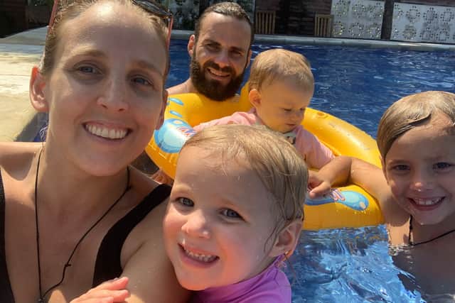 The couple started researching Bali - due to the year-round tourism and hot weather - and sold their three-bedroom property for £365k.