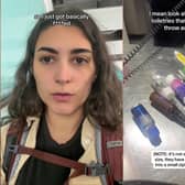 Chloe Jade Meltzer was transferring through London’s Heathrow Airport when she said she experienced the “brutal” rules of the country’s airport security.