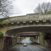 Police were called to Queens Drive in the Mossley Hill area on Saturday night (August 26). Amateur footage filmed in the area appears to show water gushing onto the road, which dips under a bridge.